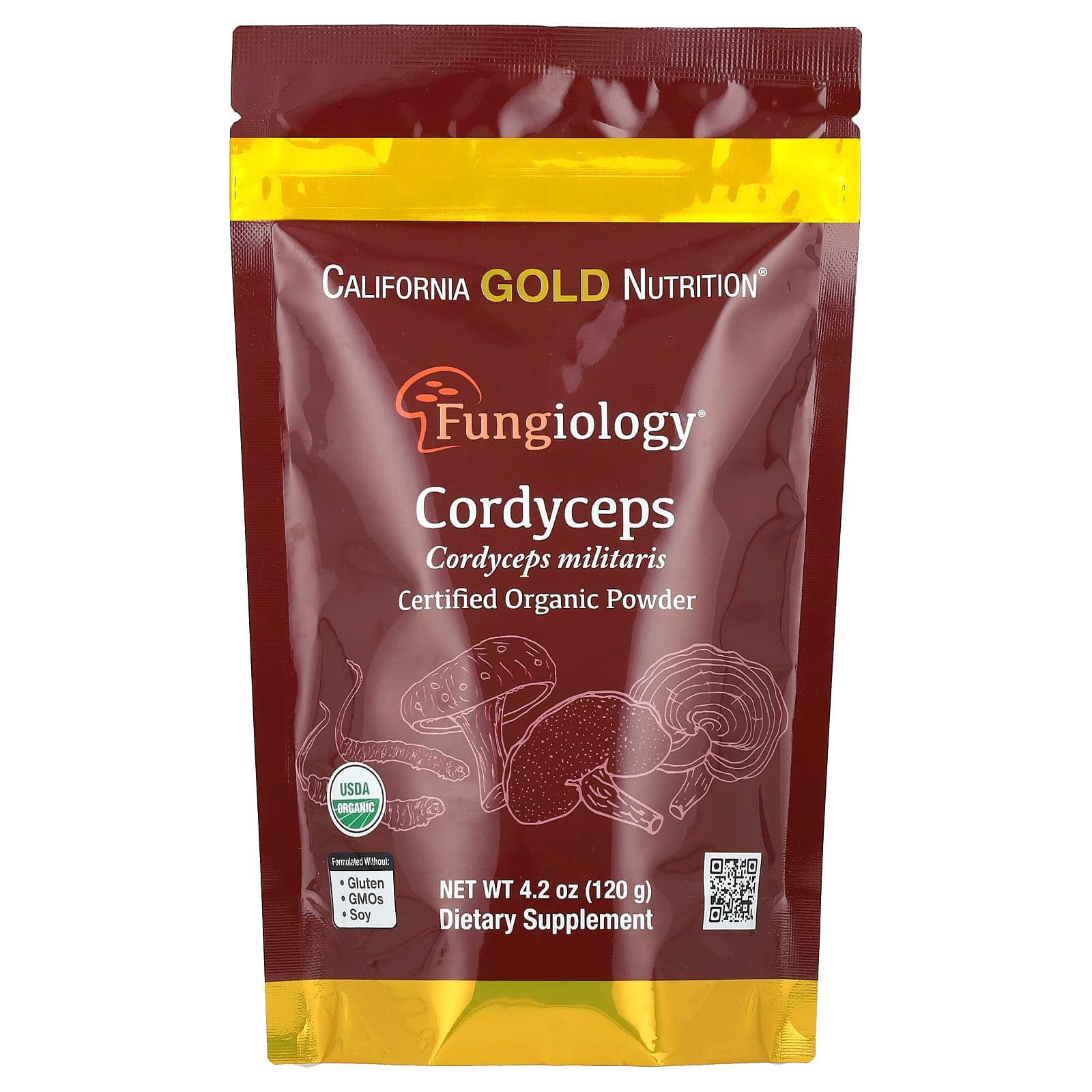 California Gold Nutrition Cordyceps Powder